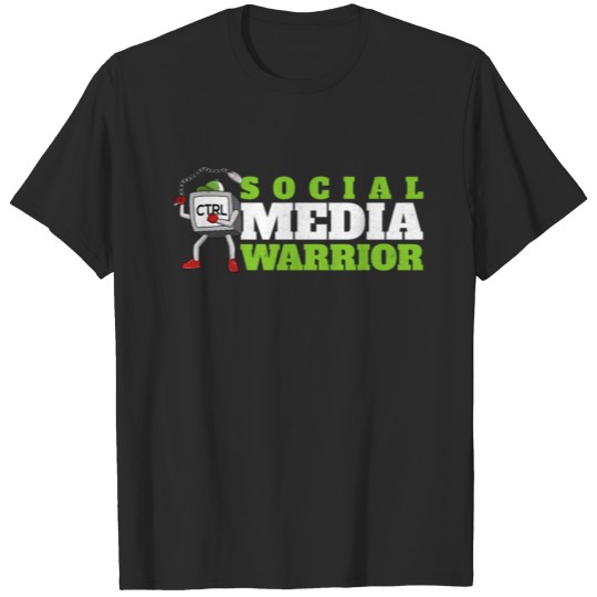 Social Media Warrior Social Media Content Manager T-shirt