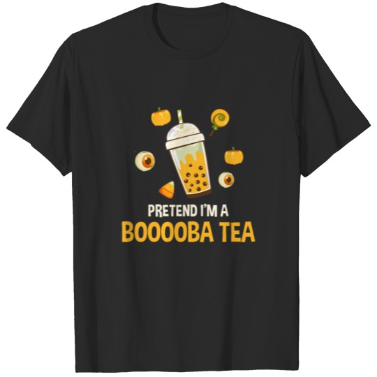 Bubble Tea Kawaii Halloween T-shirt