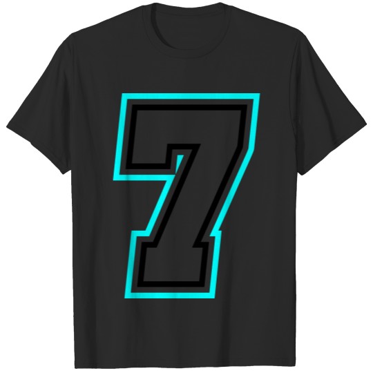 7 Number symbol T-shirt