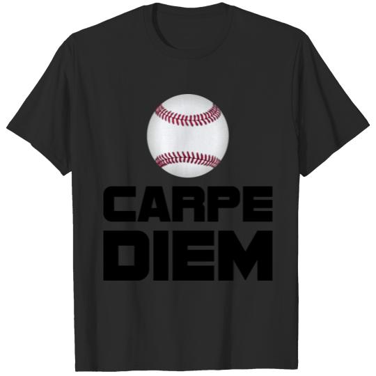 Carpe Diem Baseball Sport T-shirt