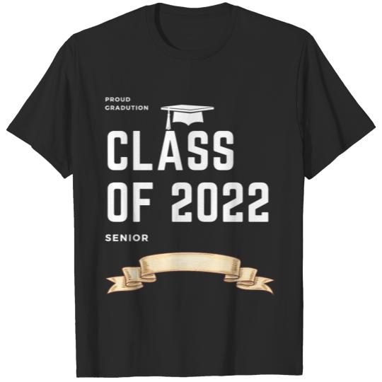 Class OF 2022 Senior Proud Parchment Paper T-shirt