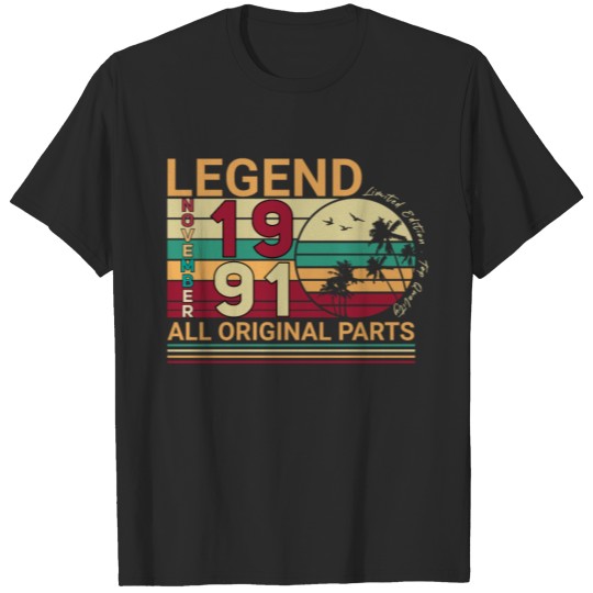 Born November 1991 Vintage T-shirt
