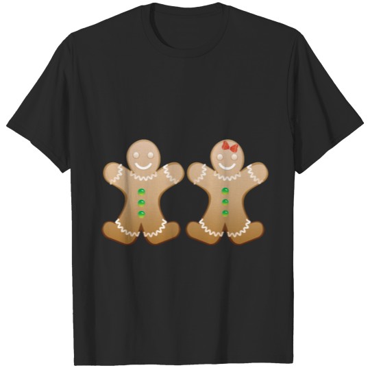 Christmas cookie gingerbread T-shirt