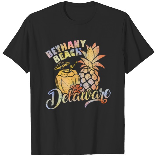 Summer Vacation Sunset Delaware Bethany Beach T-shirt