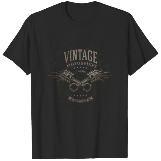 Vintage Motorbikes Classic T-shirt