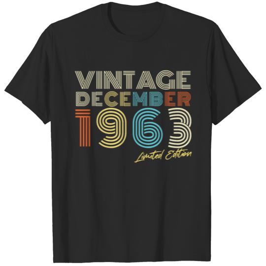 Vintage Limited In December 1963 T-shirt