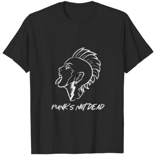 Punk's not dead Punk Guy Gift T-shirt
