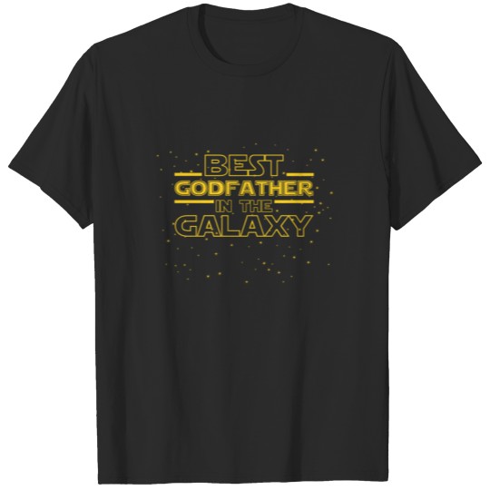 Best Godfather In The Galaxy Father's Day Gift T-shirt