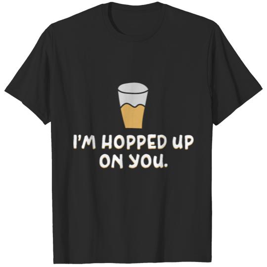 Beer Hops Funny Valentines Day T-shirt