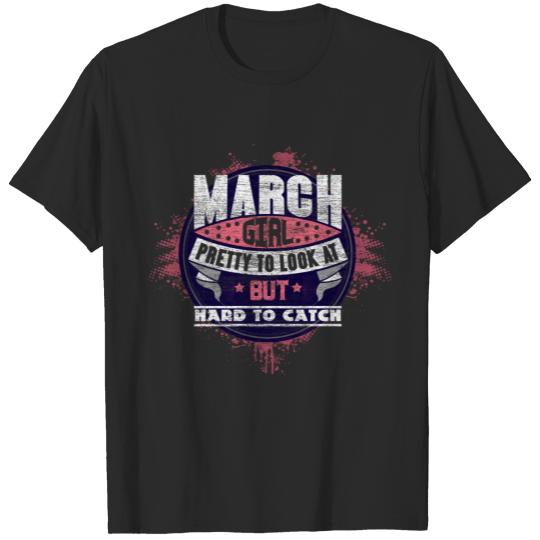 March Birthday Celebration Gift Idea T-shirt