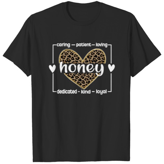 Honey Grandma Mothers Day Gift Honey Grandmother T-shirt
