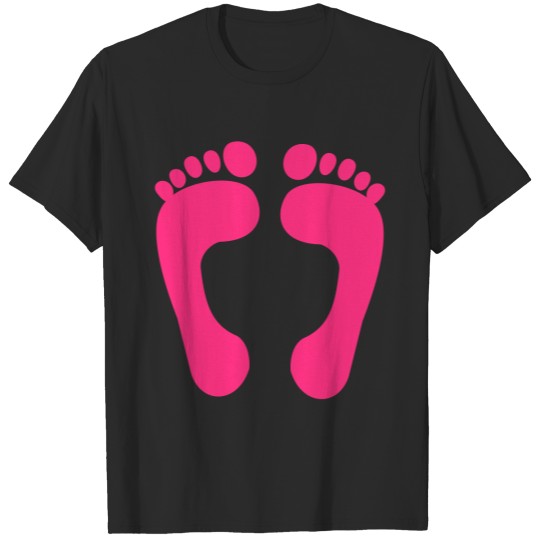 foot - feet - foot print T-shirt