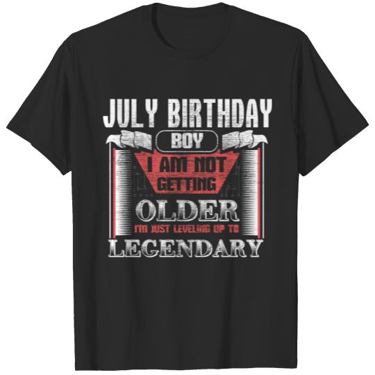 July Birthday Kings Gift Idea T-shirt