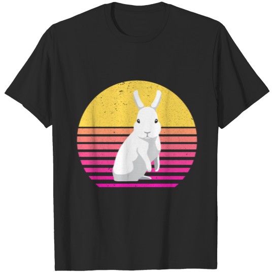 Retro Bunny Rabbit Lover T-shirt