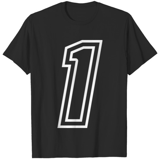1 number number T-shirt