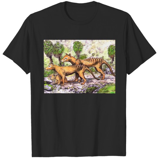 Thylacine family Classic T Shirt T-shirt