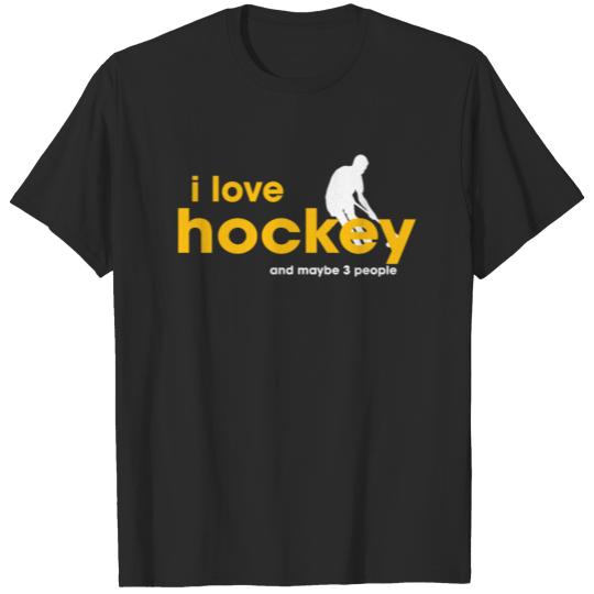 I Love Hockey T-shirt