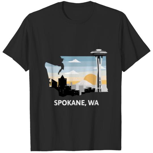 City of Spokane Washington T-shirt