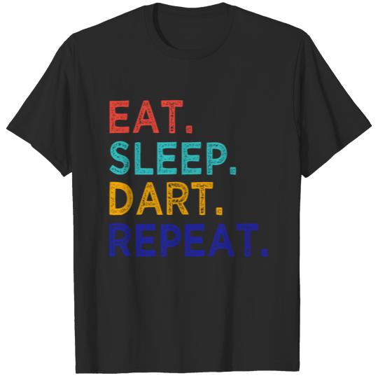 Eat Sleep Dart Repeat - Bulls Eye - Sport T-shirt