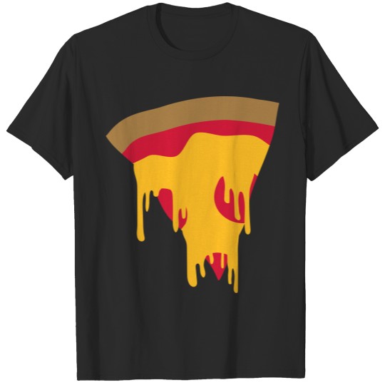 Dripping cheese pizza T-shirt