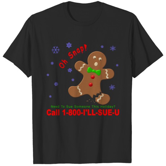 Gingerbreadman Lawsuit T-shirt