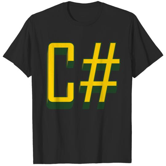 Programming Languages: C# / C sharp (Classic) T-shirt
