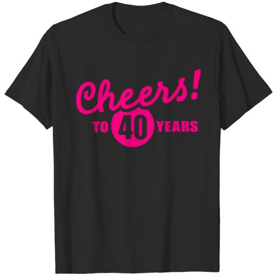 40 birthday T-shirt