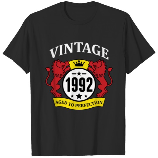 Vintage 1992 Aged to Perfection T-shirt