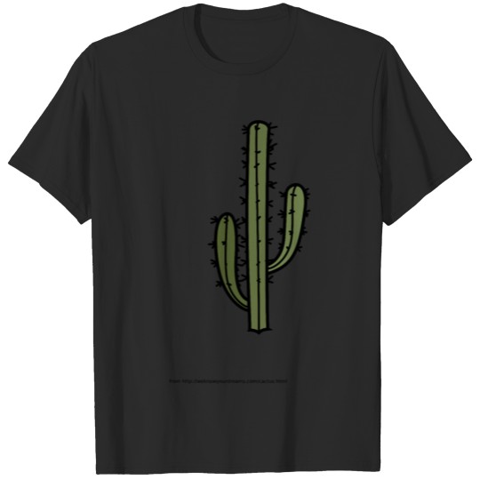 cactus with arms T-shirt