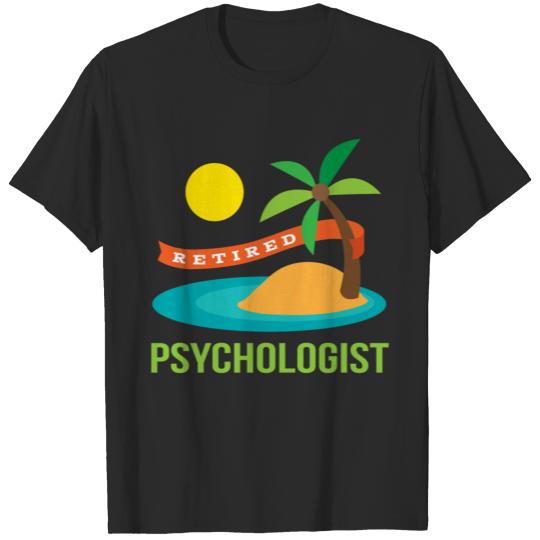 Retired Psychologist Gift T-shirt