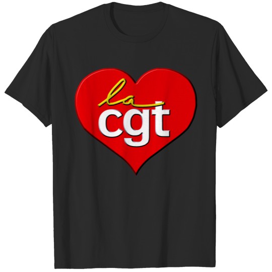 La CGT coeur T-shirt