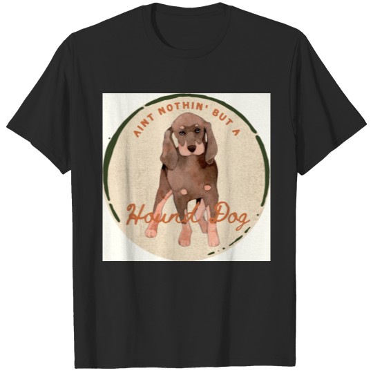 Black and Tan Coonhound Baseball T-shirt