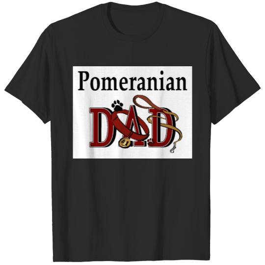 Pomeranian Dad Gifts T-shirt