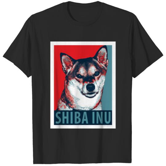 Shiba Inu Hope Political Parody T-shirt