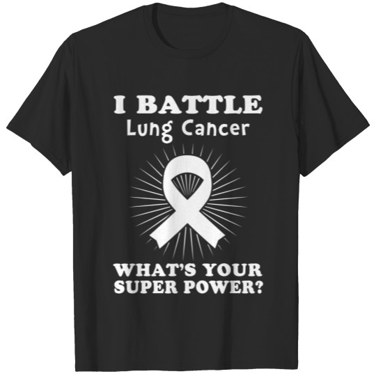 I Battle Lung Cancer Awareness T-shirt
