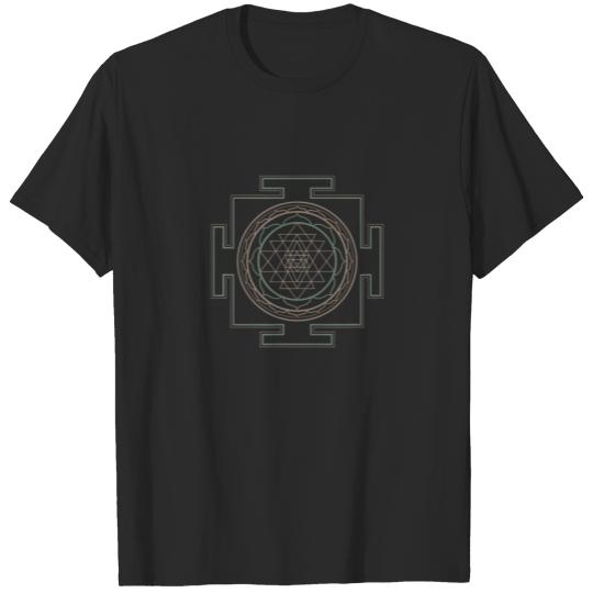 Spiritualism Sri Yantra / Sacred Geometry T-shirt