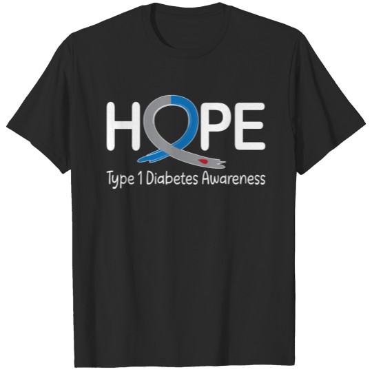 Hope Type 1 Diabetes T-shirt