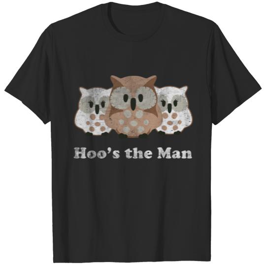 Hoo's The Man Dark T-shirt