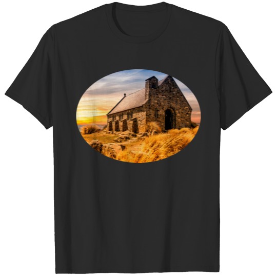 Old Ancient Church on the Plains T-shirt