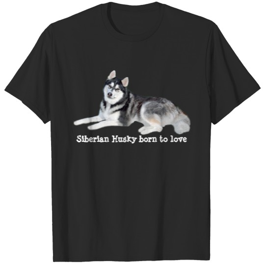 Siberian Husky Beautiful T-shirt