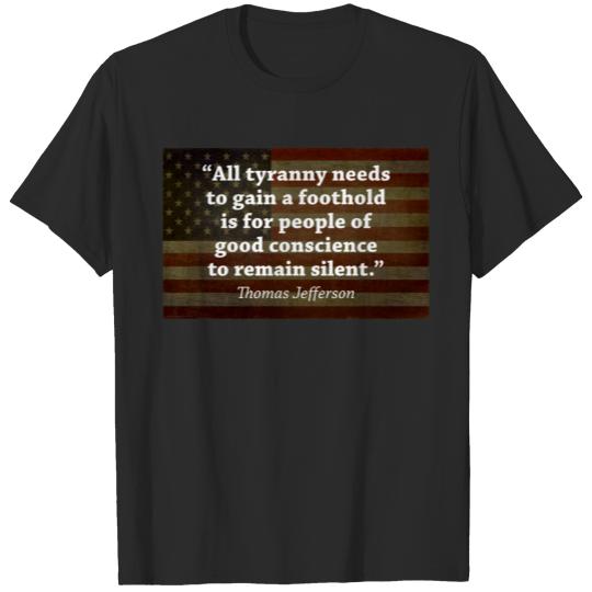 Thomas Jefferson Quote T-shirt