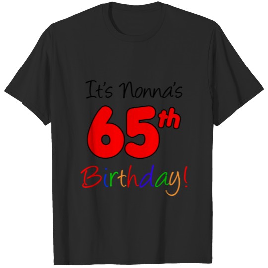 Nonna's 65th Birthday T-shirt
