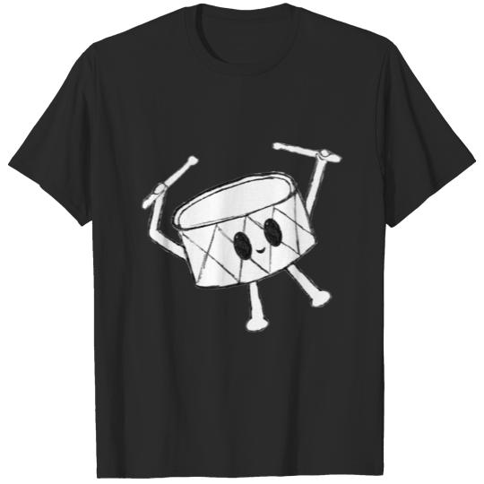 Little Drummer Boy Drum Sketch T-shirt