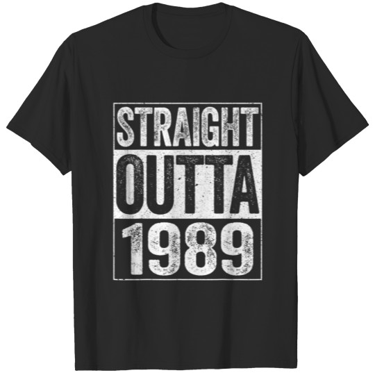 Straight Outta 1989 32Nd Birthday Gift T-shirt