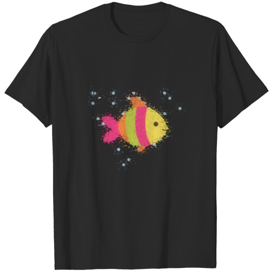 Cute Fish Cartoon T-shirt