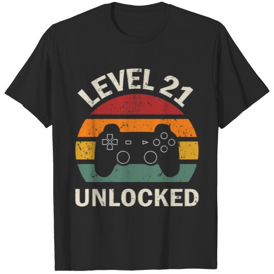 21st Birthday , 21st Birthday Gift, Level 21 T-shirt