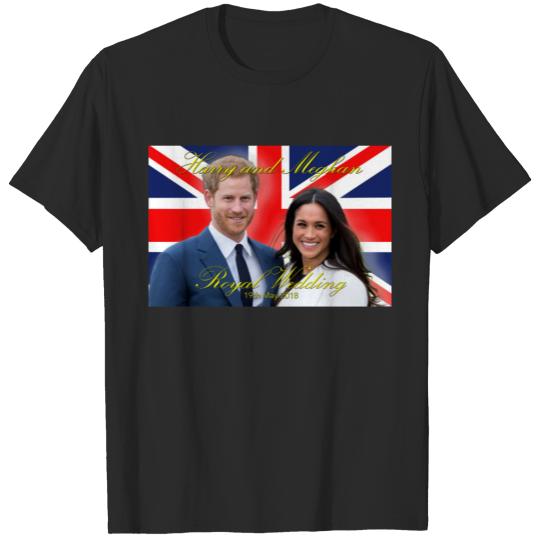 Prince Harry and Meghan Markle Royal Wedding T-shirt