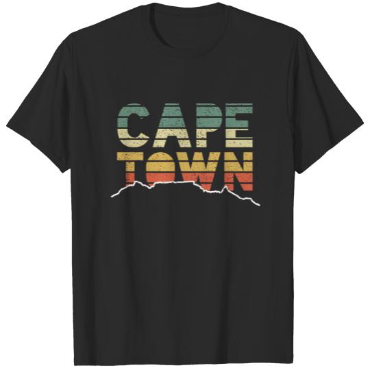 Cape Town Table Mountain South Africa Vintage T-shirt