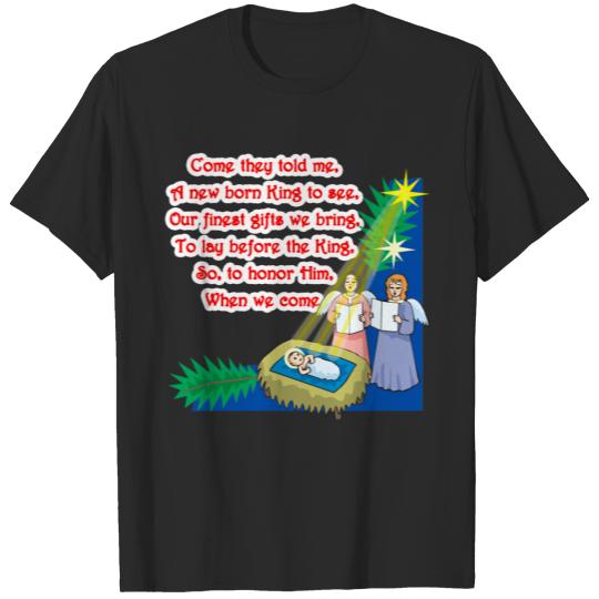 Little Drummer Boy Lyrics on T s and Gifts T-shirt