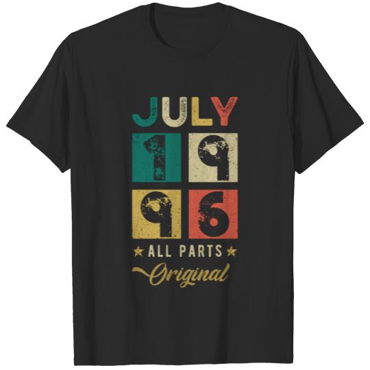 1996 July Birthday Retro T-shirt